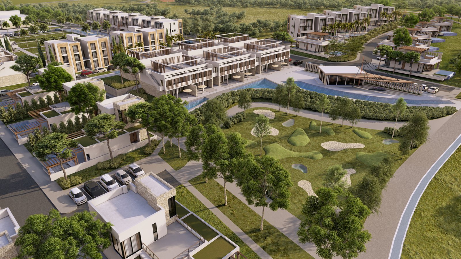 Luxury Sea View Apartment in Tatlısu – La Casalia
