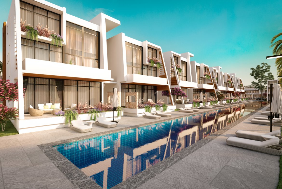 Luxury Sea View Apartment in Tatlısu – La Casalia