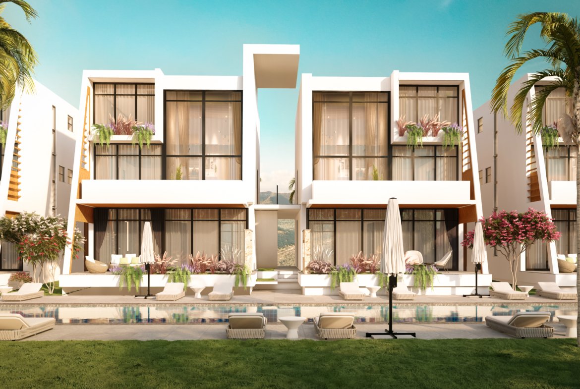 Luxury Sea View Apartment in Tatlısu – La Casalia