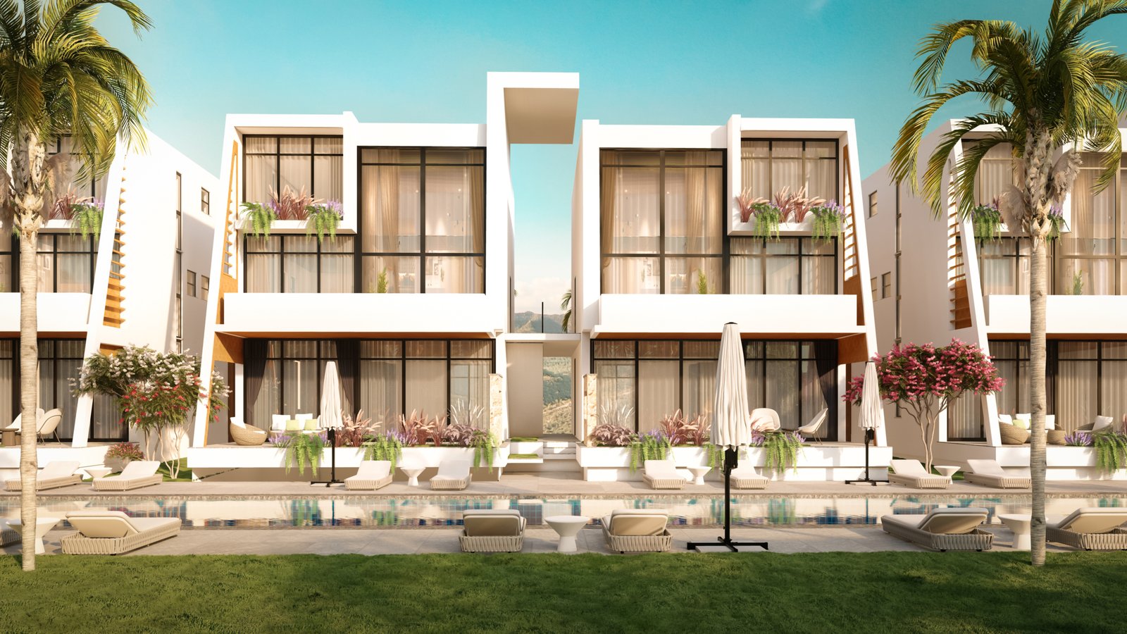 Luxury Sea View Apartment in Tatlısu – La Casalia