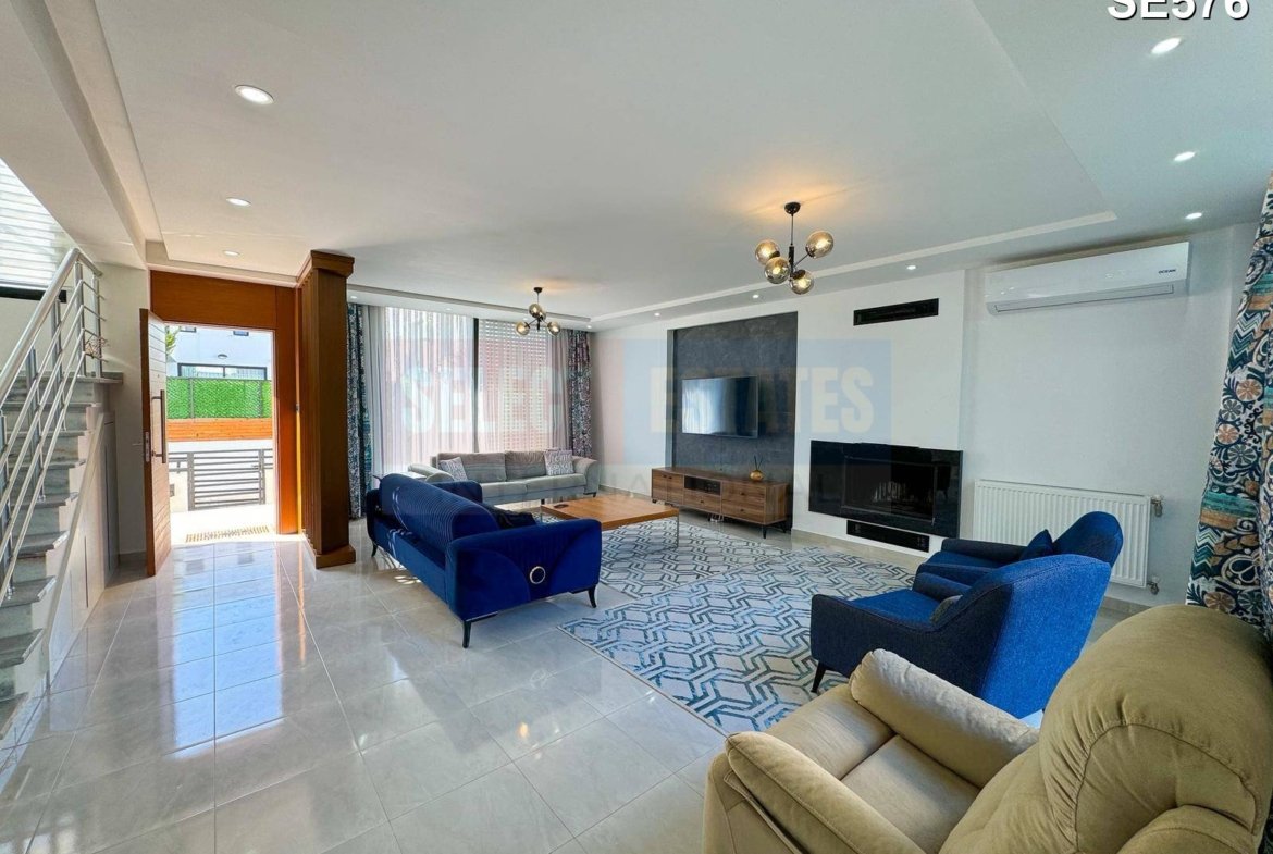 Özel tasarlı lüks villa