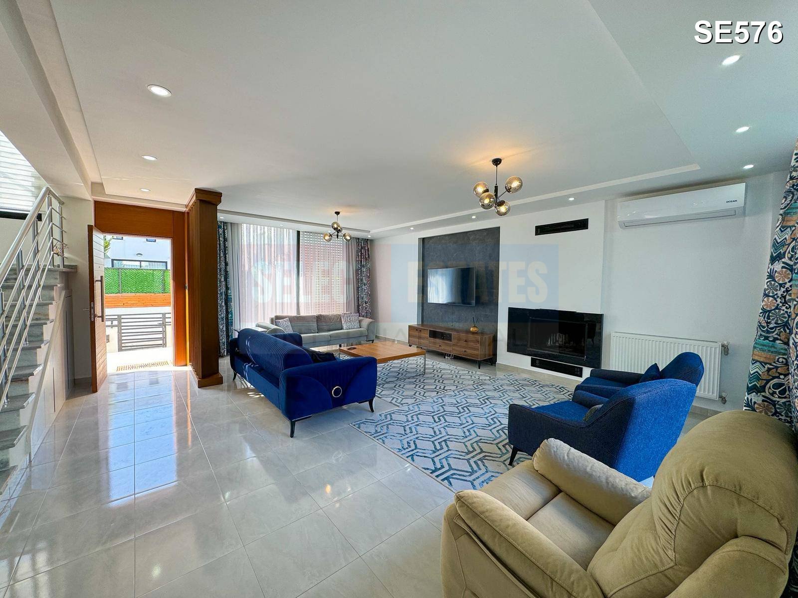 Özel tasarlı lüks villa