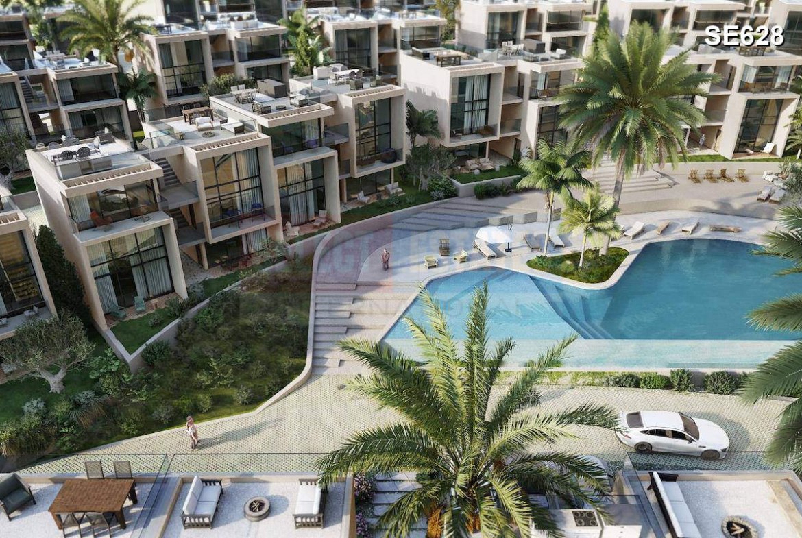 Luxury Beachfront Penthouse in Esentepe