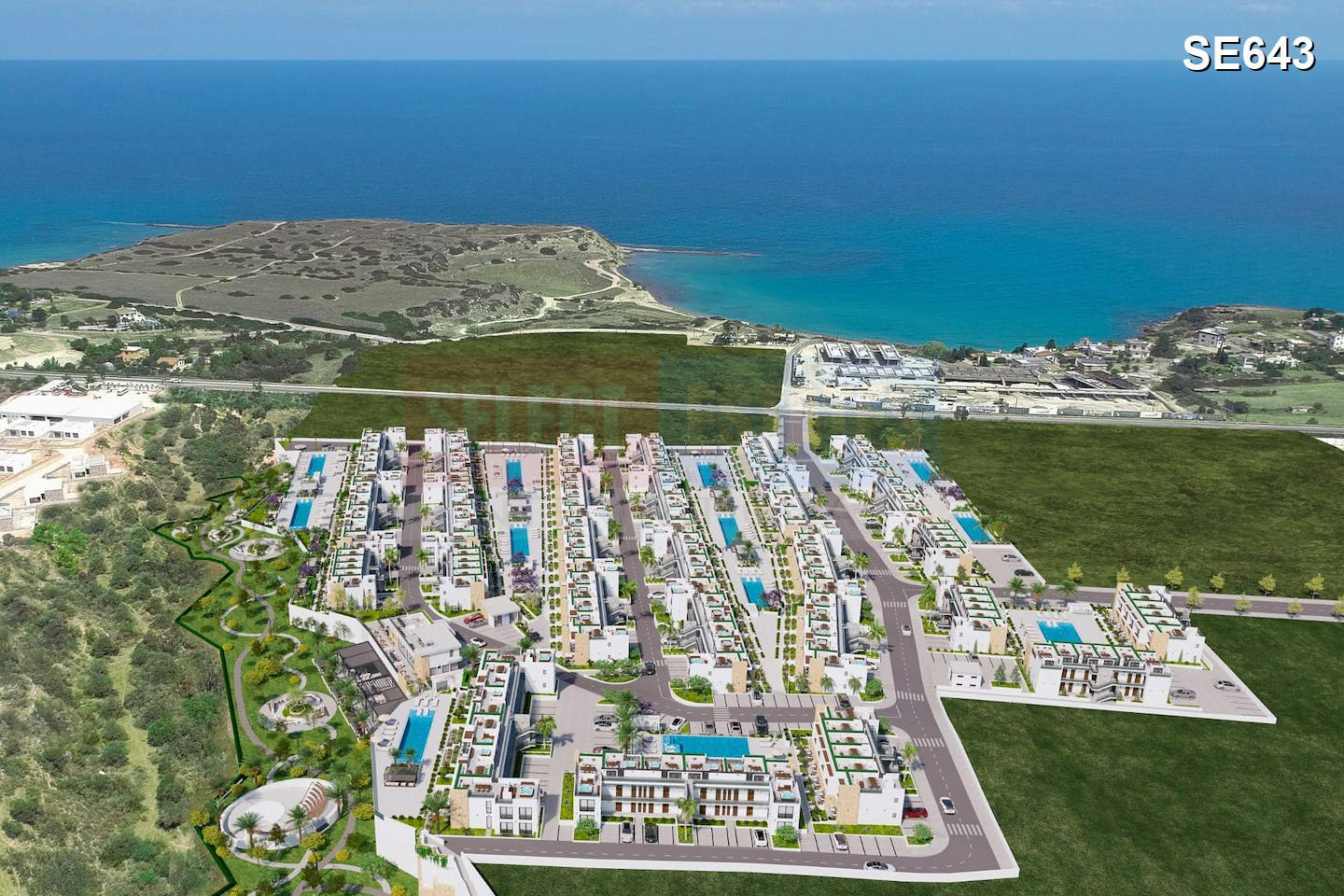 Luxury Studio with Sea View in Tatlısu