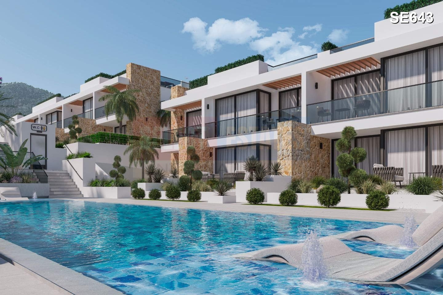 Luxury Studio with Sea View in Tatlısu