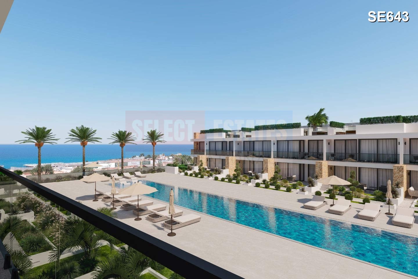 Luxury Studio with Sea View in Tatlısu
