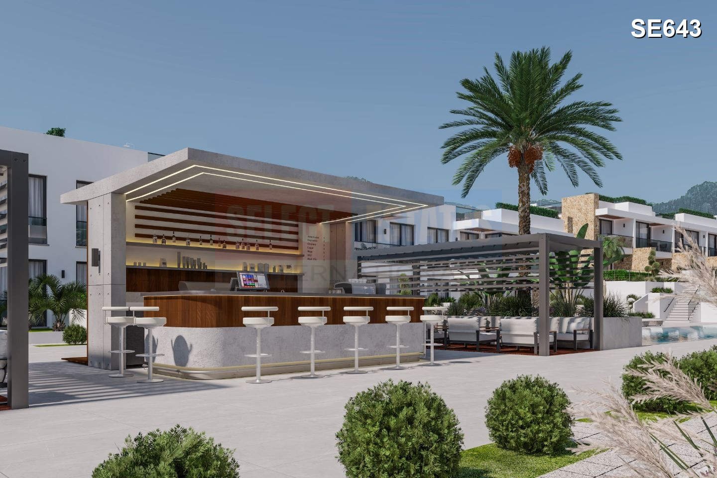 Luxury Studio with Sea View in Tatlısu