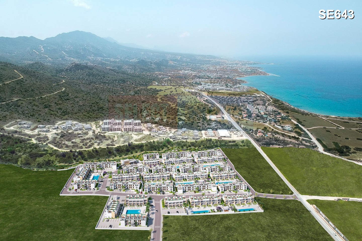 Luxury Studio with Sea View in Tatlısu