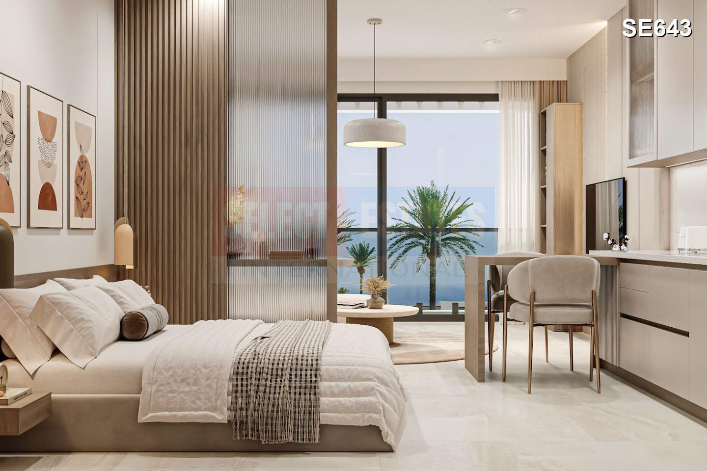 Luxury Studio with Sea View in Tatlısu