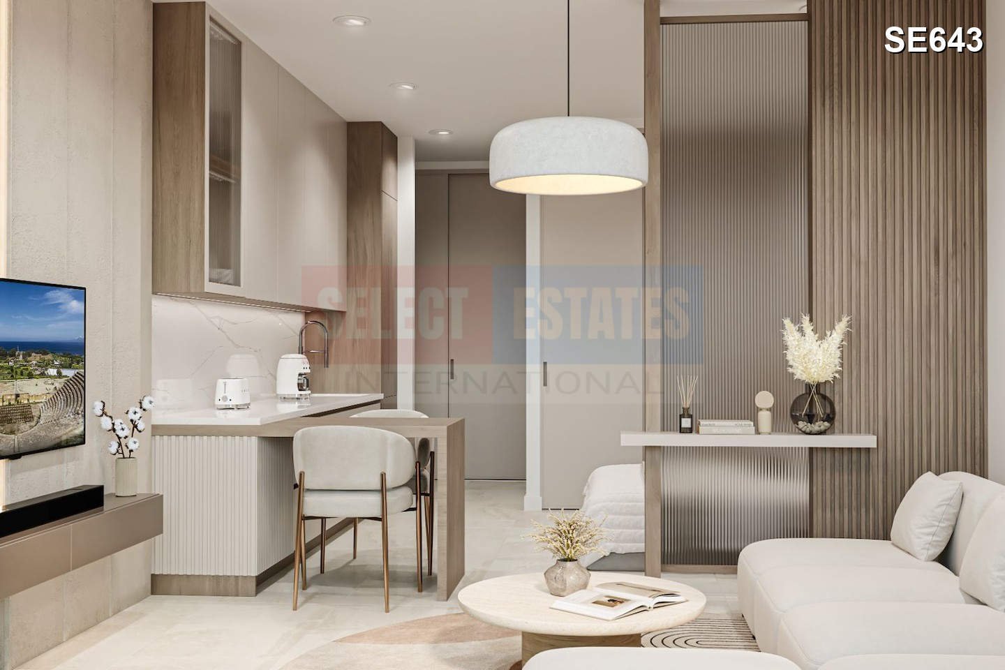 Luxury Studio with Sea View in Tatlısu