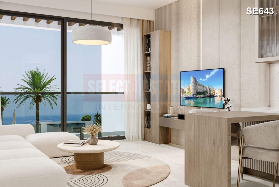 Luxury Studio with Sea View in Tatlısu