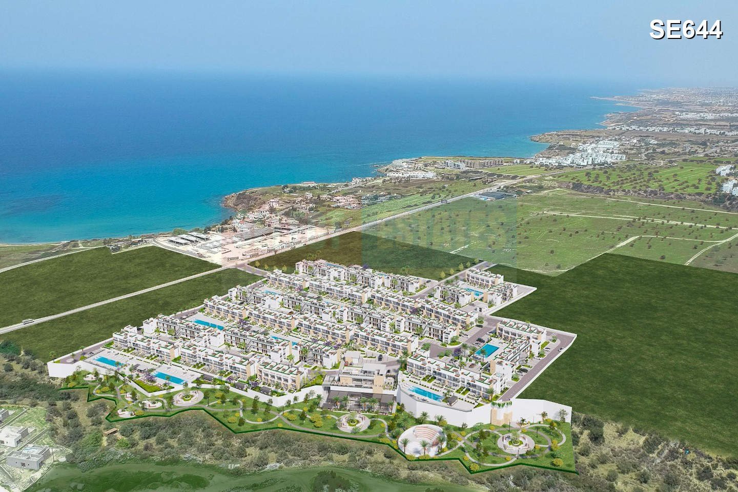 Luxury Penthouse with Sea View in Tatlısu
