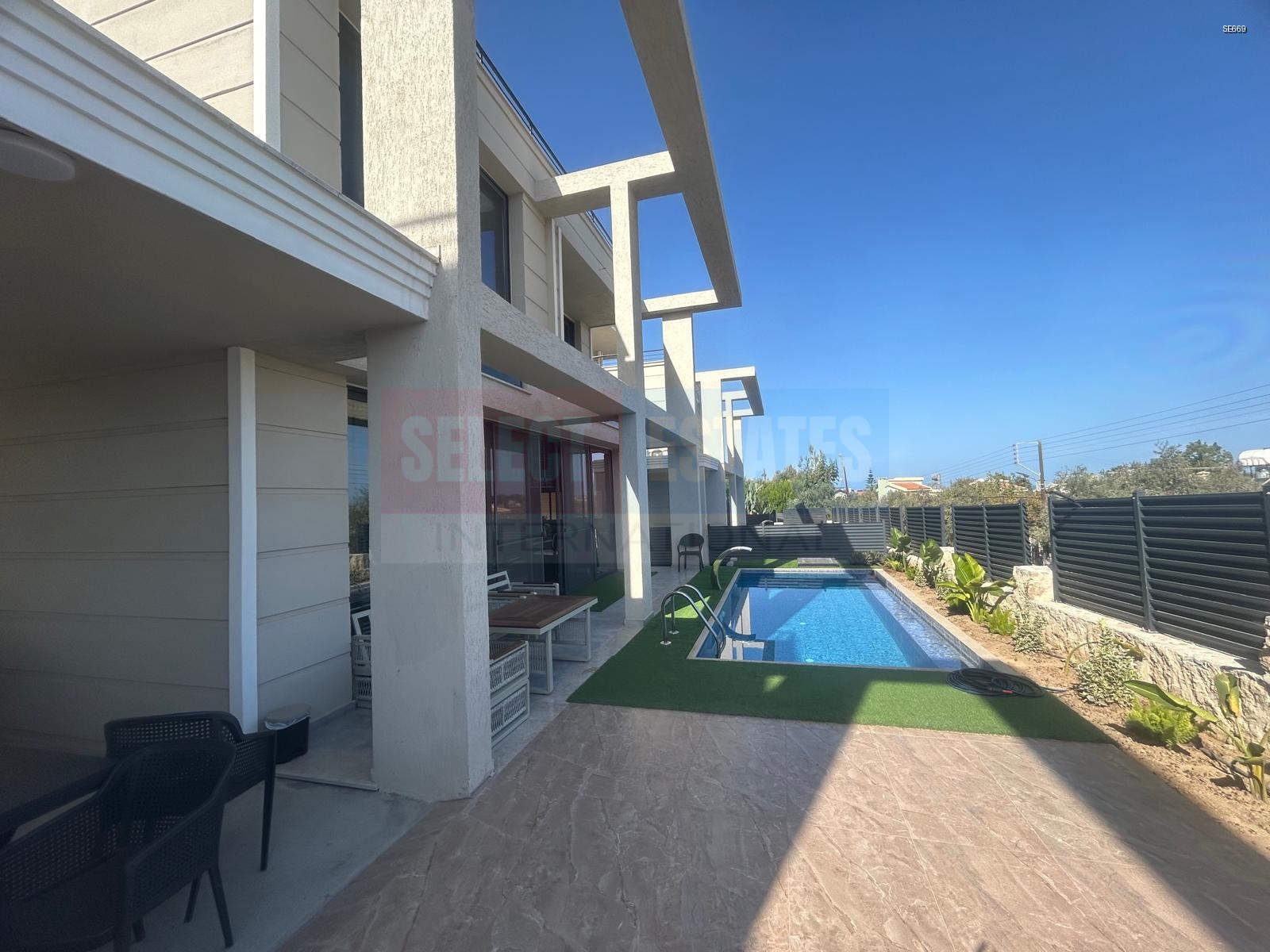 Modern Villa with Pool in Lapta