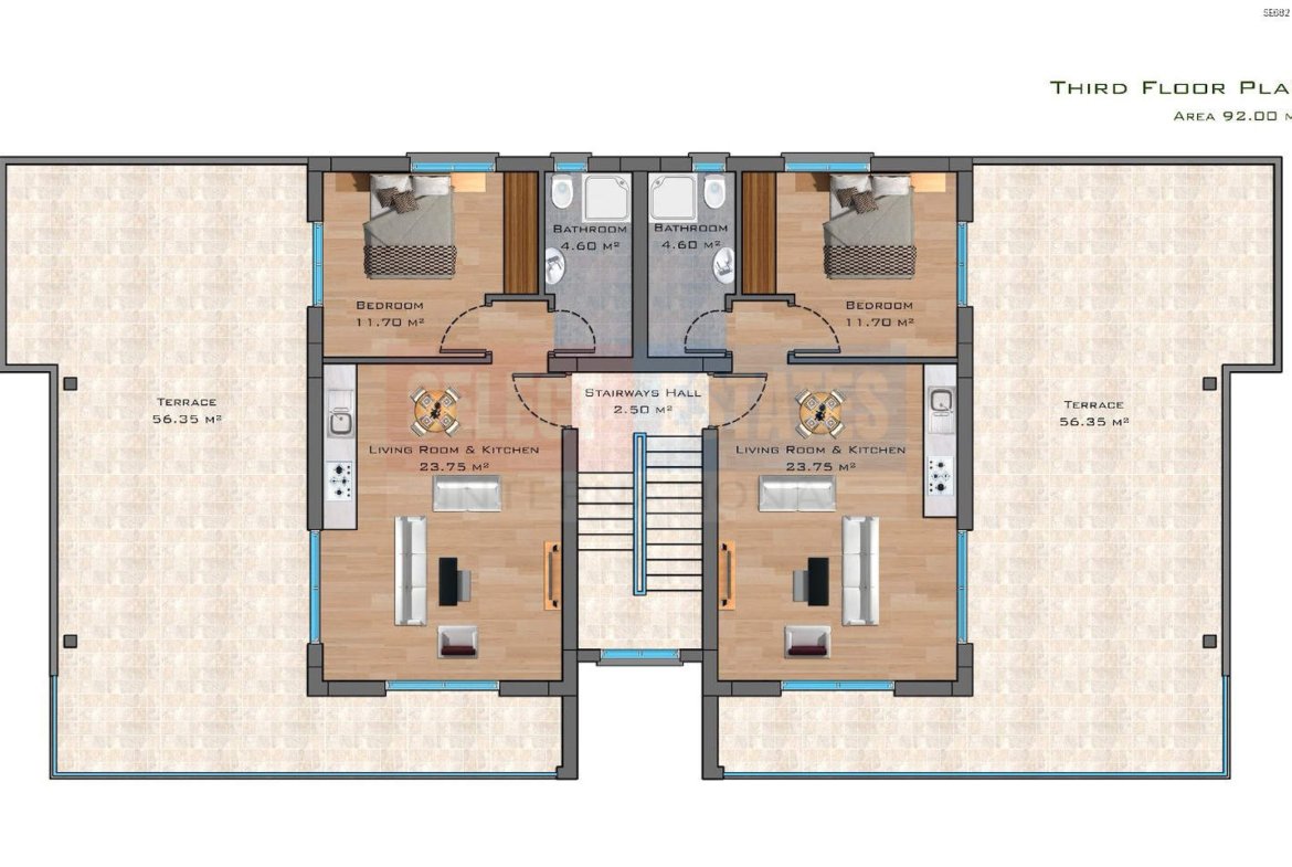 Ready-to-Move Penthouse in İskele