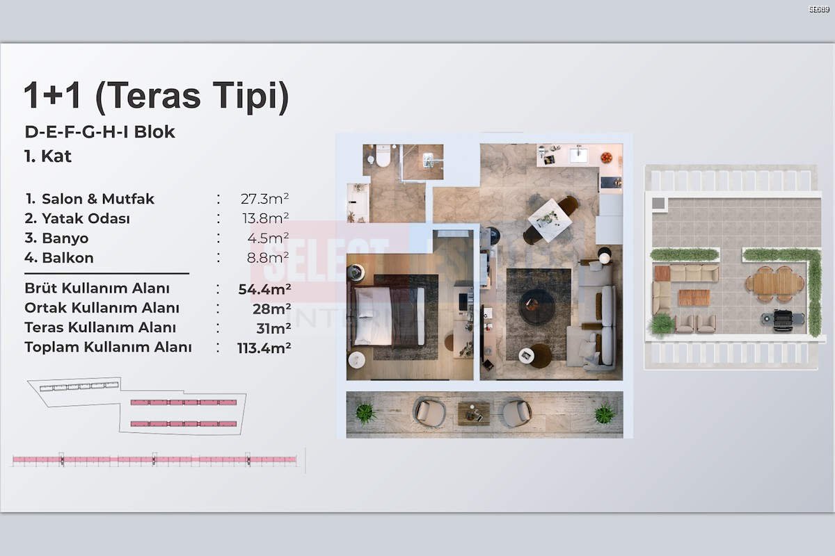 Yeni Boğaziçi Luxury Apartment for Sale