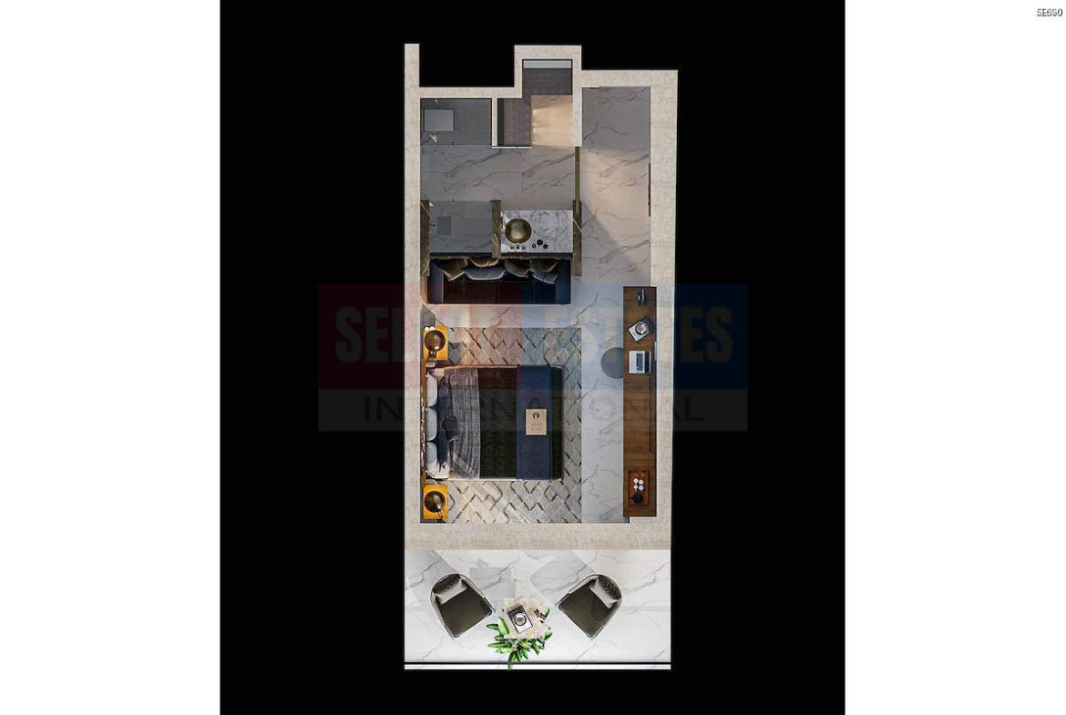 Luxus-Studio-Apartment in Long Beach