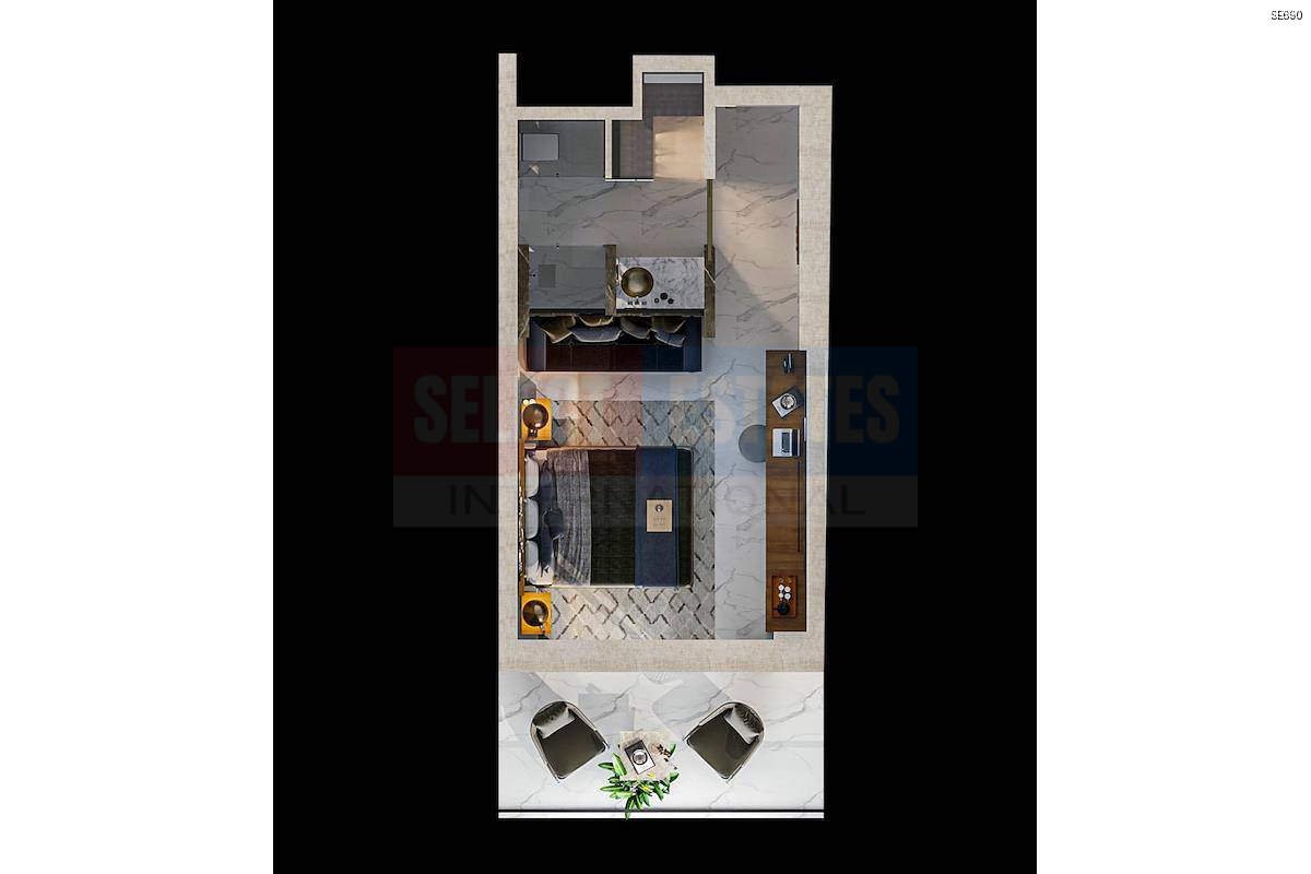 SE690_012 Luxus-Studio-Apartment in Long Beach