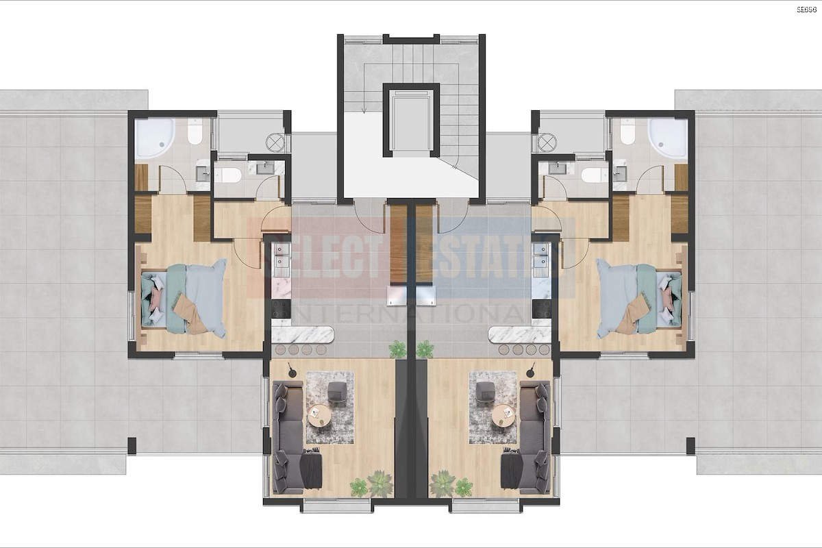 SE696_022 İskele’de Lüks Penthouse Yaşam