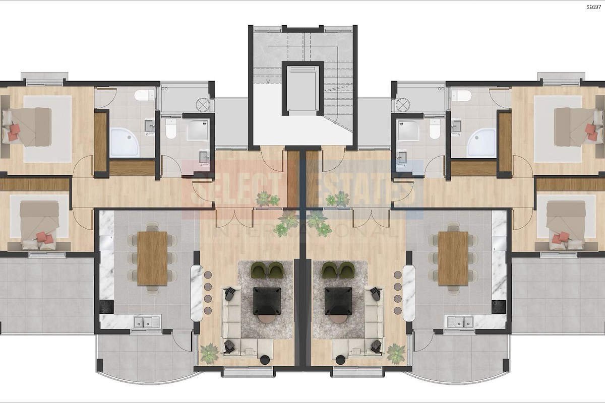 Luxury Apartment in Iskele Kalecik