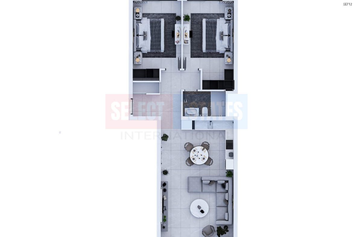 İskele Long Beach Luxury Apartment