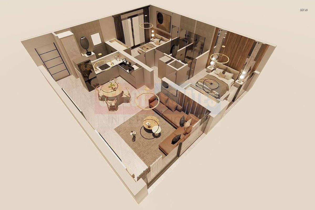 SE730_037 Long Beach Luxury Garden Apartment