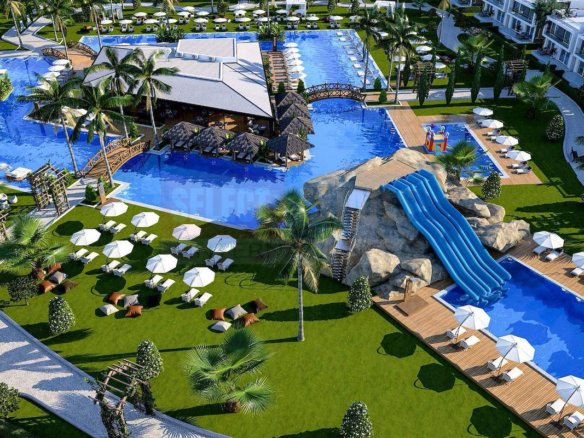 Luxury Apartment with Hotel Concept in İskele