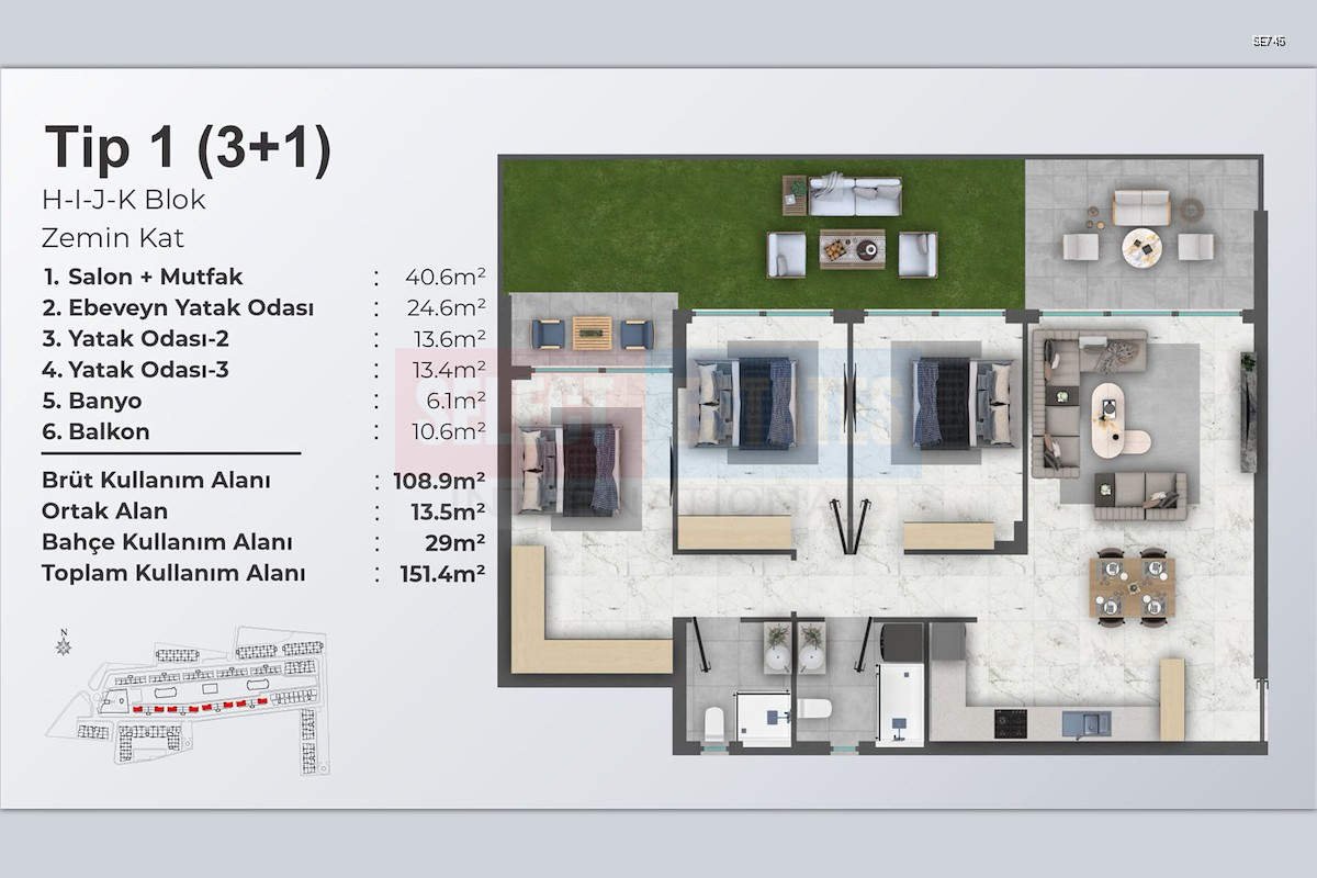Luxury Living in Iskele Long Beach