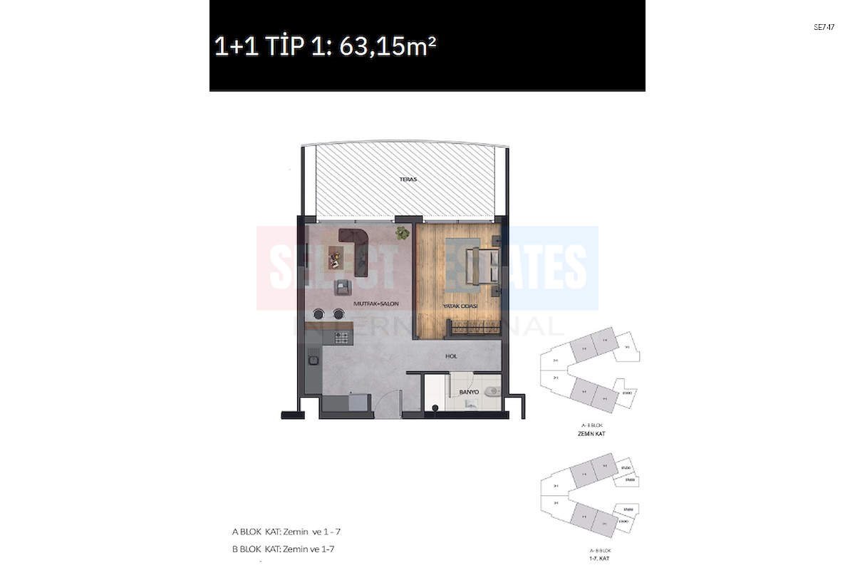 Luxury Sea View Apartment in Gaziveren