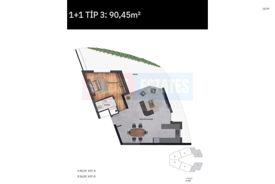 Luxury Sea View Apartment in Gaziveren