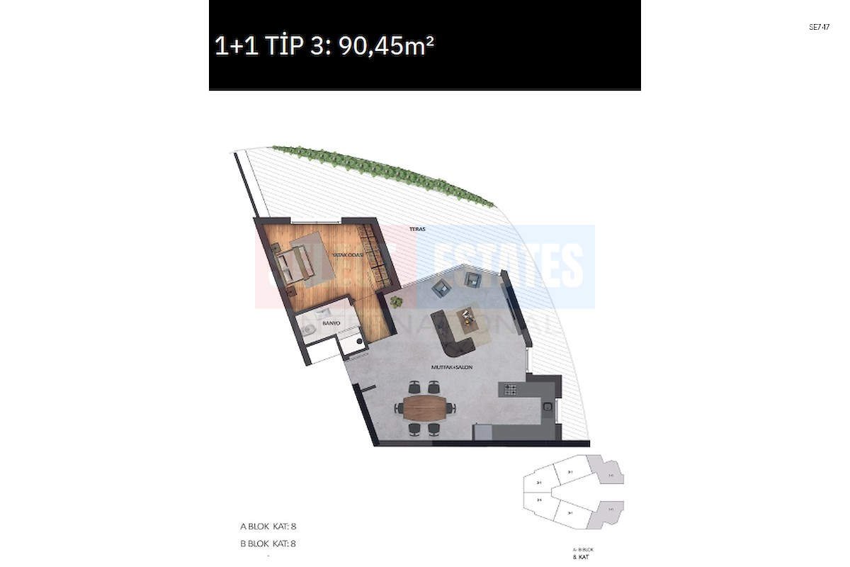 Luxury Sea View Apartment in Gaziveren