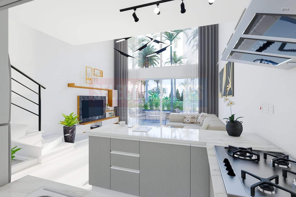 Iskele Modern Duplex Loft