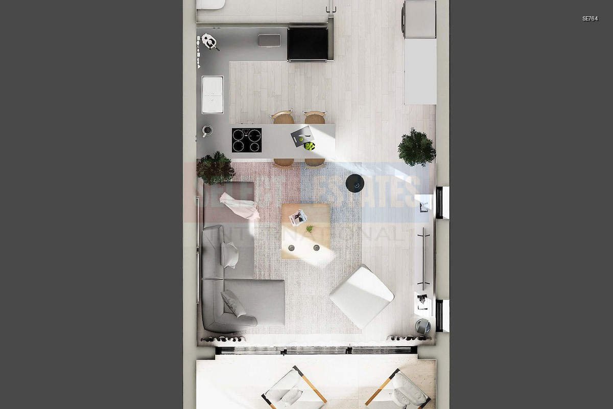 SE764_040 Luxury Investment Studio in İskele