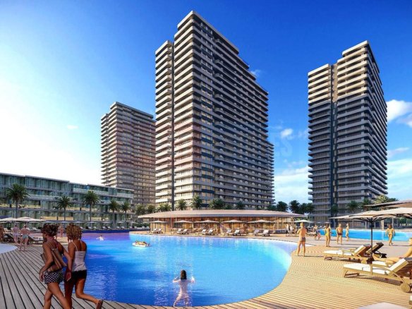 Long Beach Luxury 1+1 Apartment
