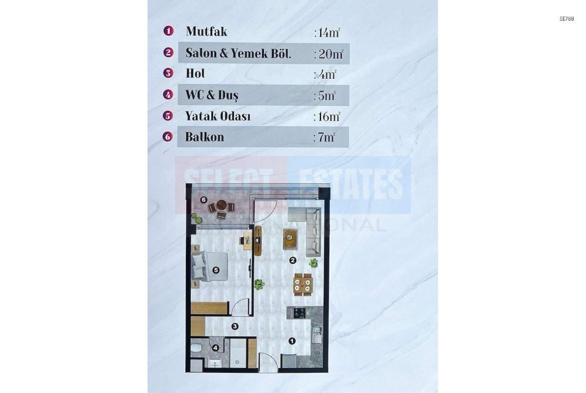 Luxury Apartment Ready for Delivery in Nicosia