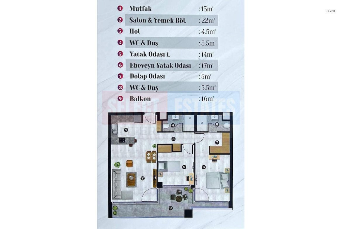 Ready to Move in Immediately in Ortaköy
