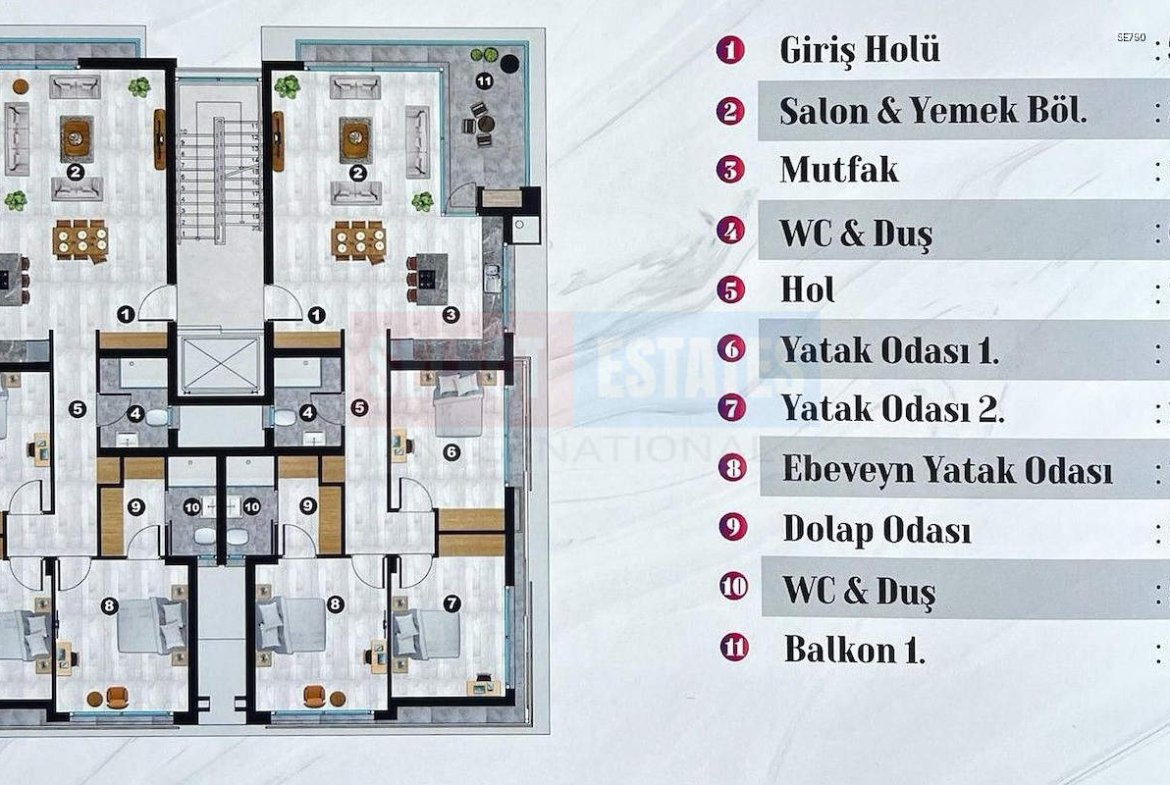 Ready to Move In Luxury Apartment in Ortaköy