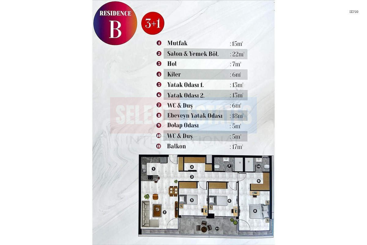 Ready to Move In Luxury Apartment in Ortaköy