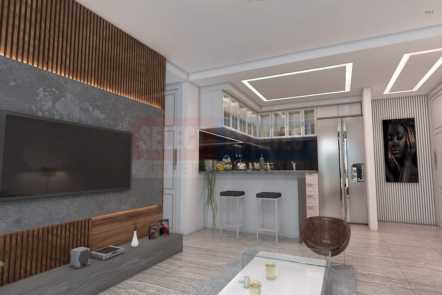 SE821_004 Modern Investment Apartment in Famagusta