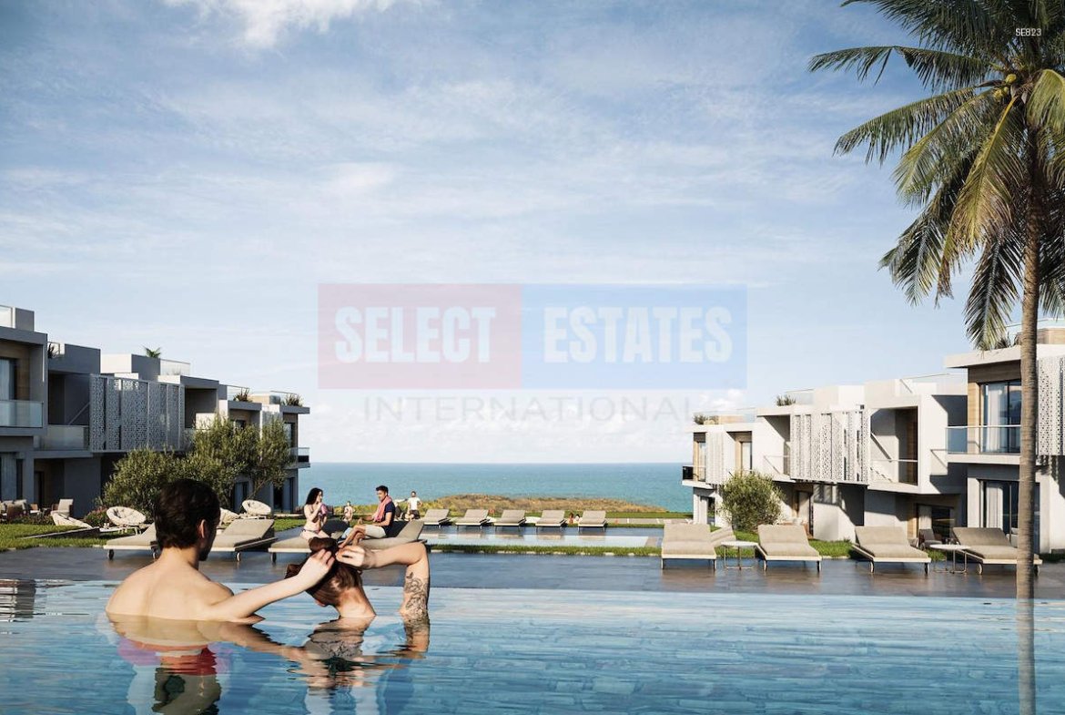 Garden Floor with Sea View in Karşıyaka