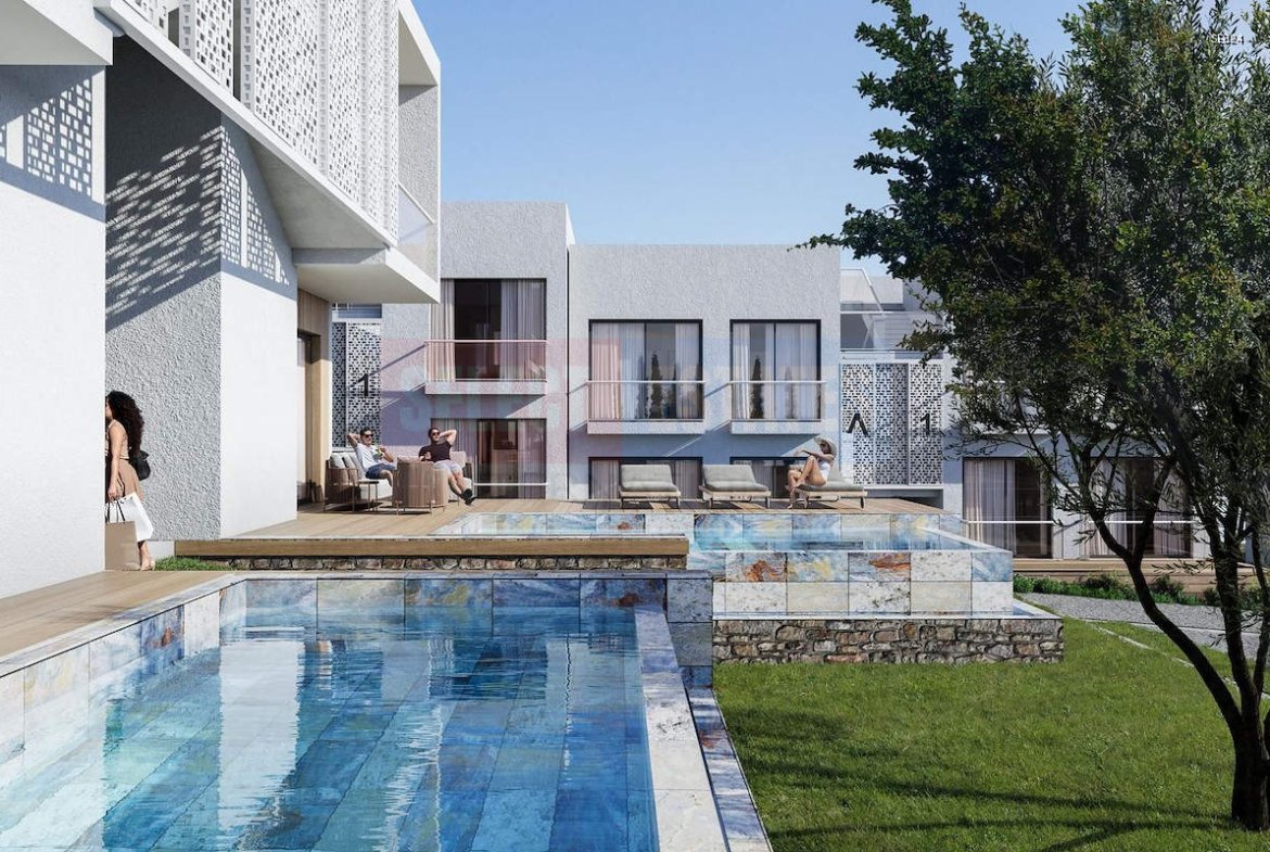 Garden Floor with Sea View in Karşıyaka