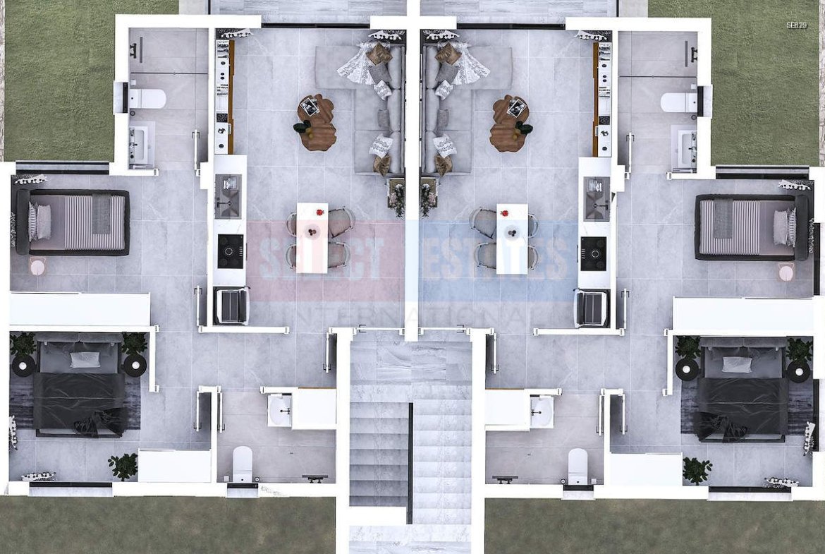 Penthouse with Sea View in Karaağaç
