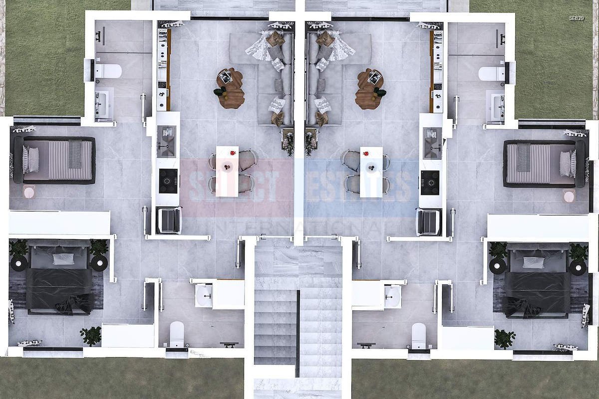 Penthouse with Sea View in Karaağaç