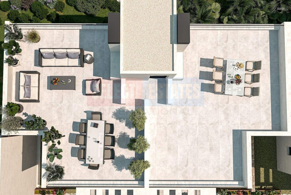 Penthouse with Sea View in Karaağaç