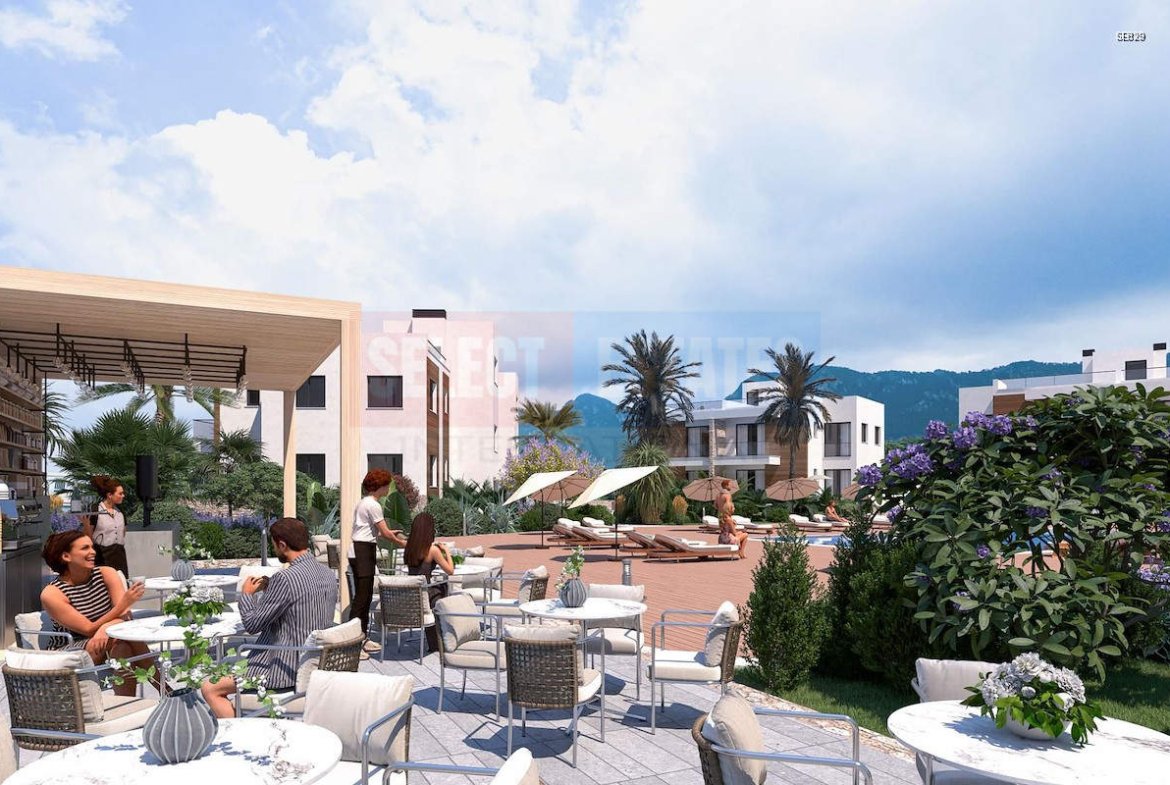 Penthouse with Sea View in Karaağaç