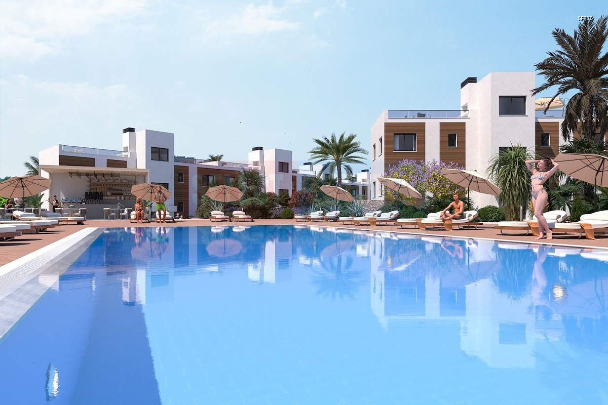 SE830_013 Luxury Garden Apartment in Karaağaç