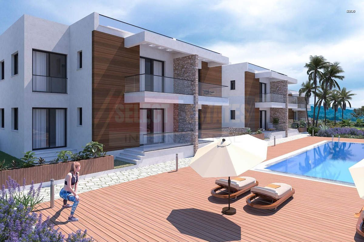 SE830_015 Luxury Garden Apartment in Karaağaç