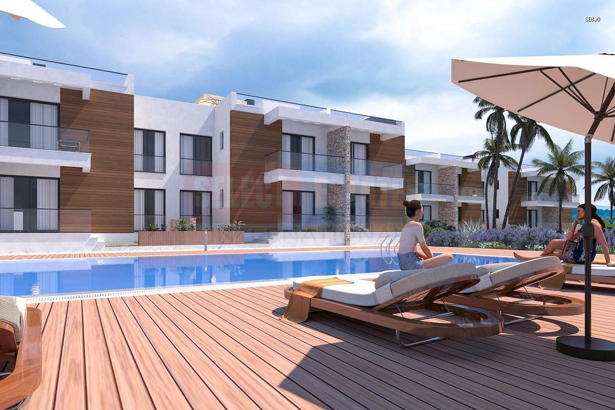 SE830_017 Luxury Garden Apartment in Karaağaç