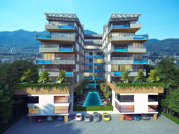 Apartment with Private Pool in Kyrenia Center