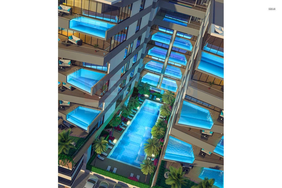 Apartment with Private Pool in Kyrenia Center