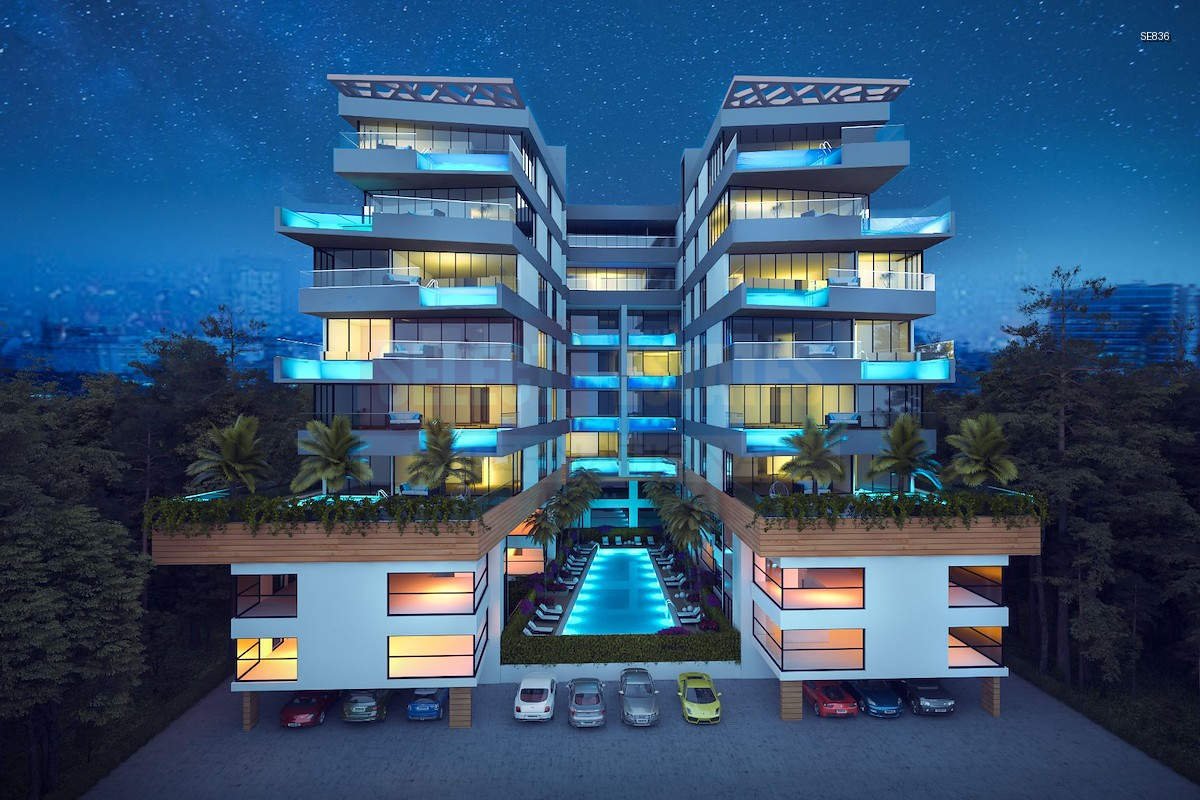 Apartment with Private Pool in Kyrenia Center